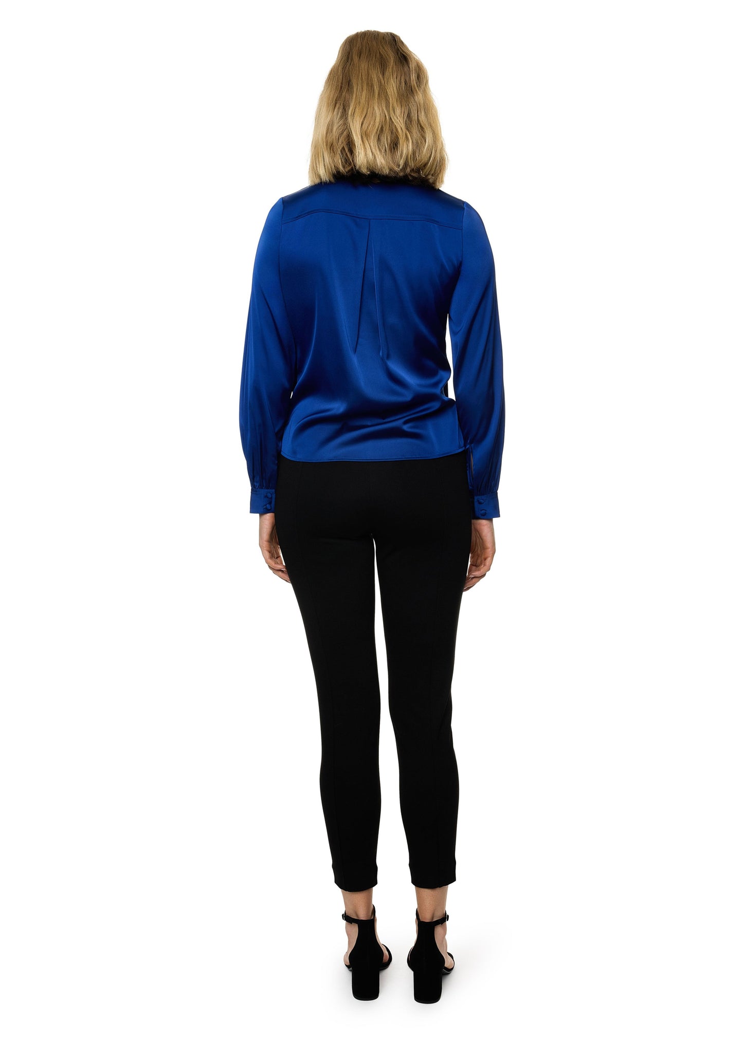 Button Down Long Sleeve Shirt (Solid)