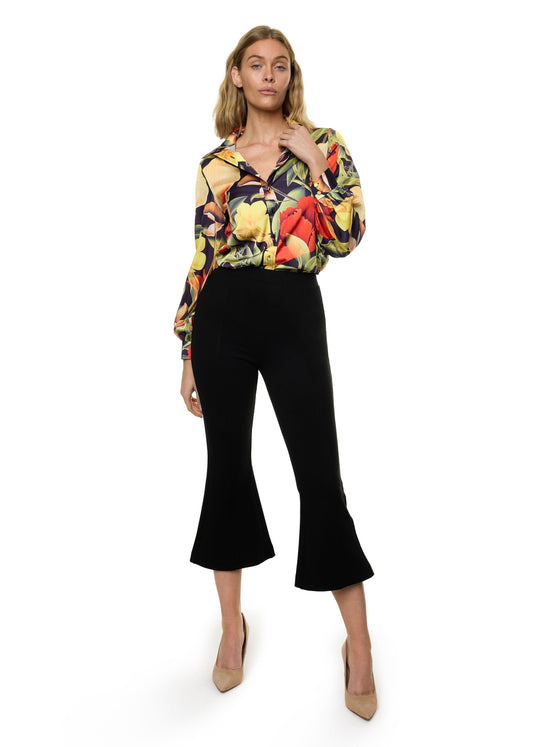 Button Down Long Sleeve Shirt (Print)